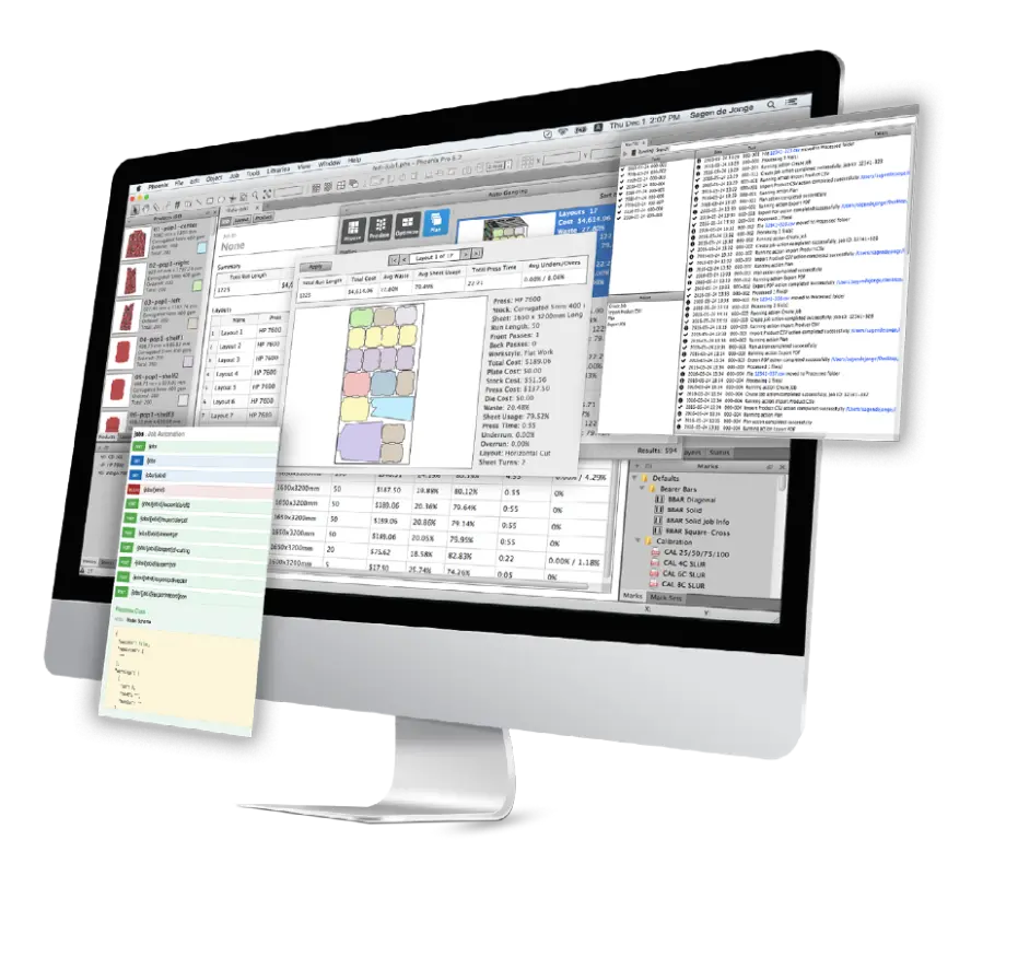 Photo of monitor displaying Phoenix