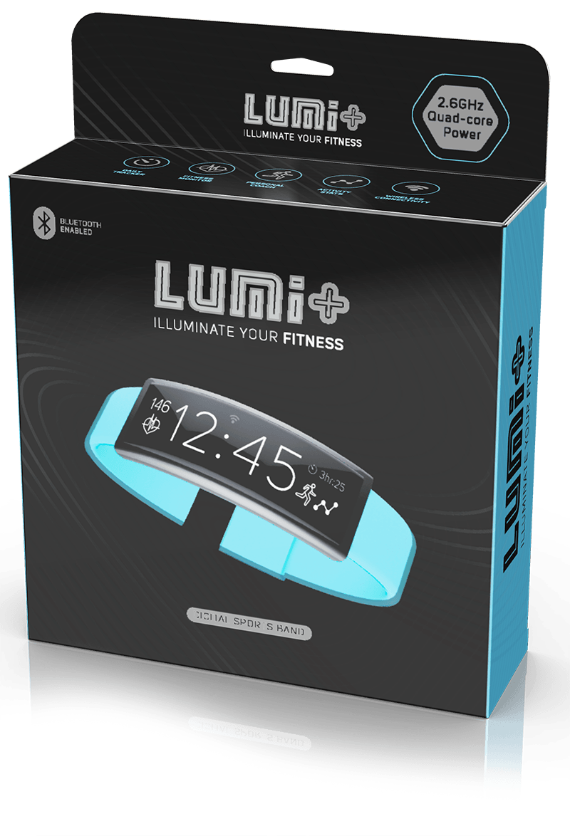 A packshot of the lumi brand.