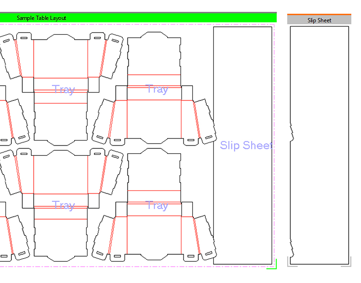 ArtiosCAD Canvas Layout