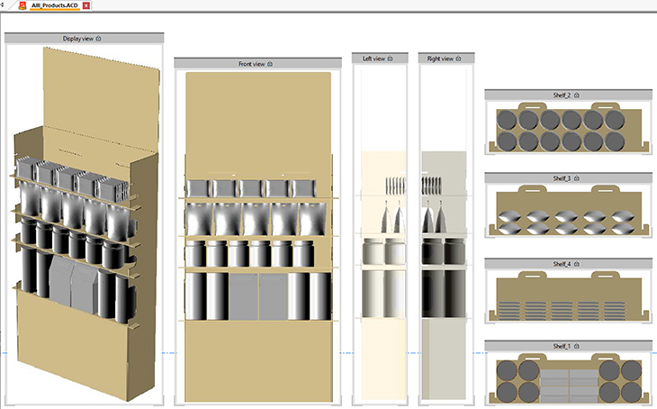 ArtiosCAD Display Views