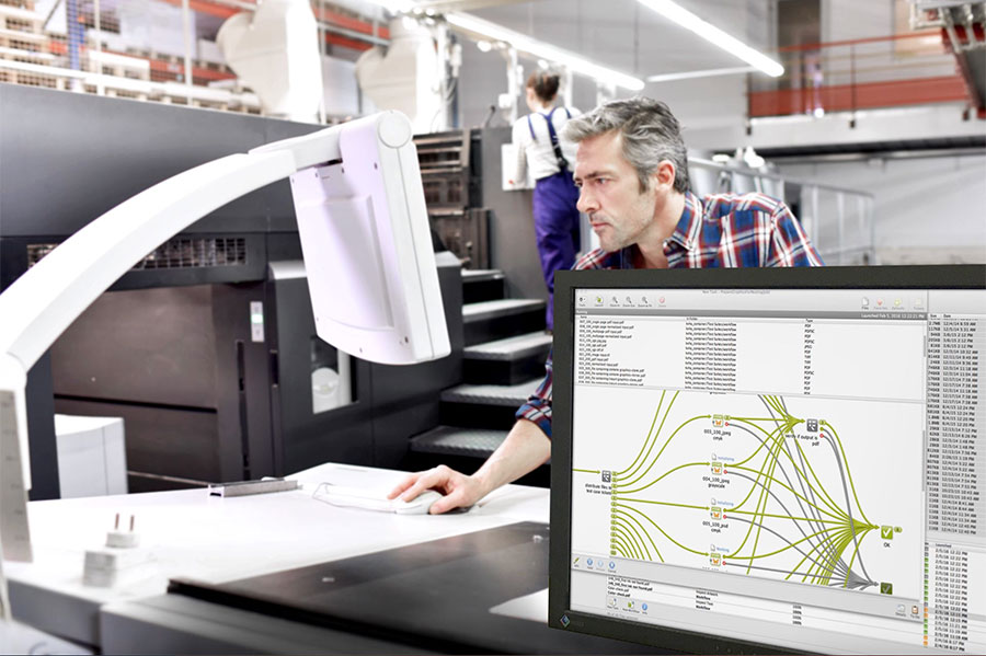 Automation Engine in use in the workplace