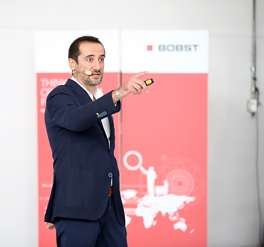 Photo of BOBST's Davide Rossello