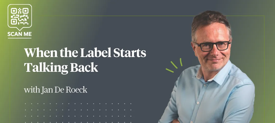 Jan De Roeck - When the Label Starts Talking Back - banner